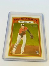 Ryan Mountcastle Rookie Card RC Orioles 2021 Topps Heritage sp insert 186 action - £9.30 GBP