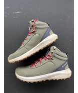 used Columbia Trailstorm Peak Mid Hiking Boots Women’s 7 Stone Green - $88.25 CAD