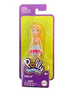 Mattel 2021 Polly Pocket Doll POLLY Blonde Hair Blue Eyes Sunglasses &amp; N... - $142.58 MXN