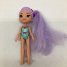 Nickelodeon Sunny Day Mini Doll Bath Time BLAIR Brushable Ponytail - 6&quot; Tall - £5.43 GBP