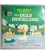 THE UGLY DUCKLING (1970) Disneyland 33-1/3 RPM Book &amp; Record set - $17.63 CAD