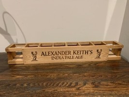 Alexander Keith&#39;s India Pale Ale Can Holder Display Wood Space for 8 Cans - £49.57 GBP