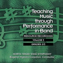 Teaching Music Through Performance in Band: Resource Recordings Vol 3 Gr... - £13.49 GBP
