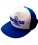 Harold&#39;s Club Reno Vintage Trucker Hat Adjustable Blue Snapback Ball Cap - $11.83