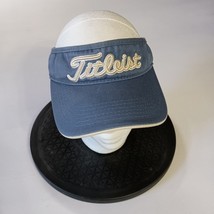 Titleist Light Blue Visor Golf Hat Cap White Letter Spell Out Adjustable... - $181.68 MXN