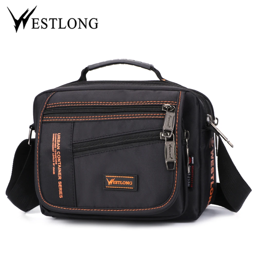 Men Messenger Bags Casual Multifunction Small Travel Bags Waterproof Sty... - £19.71 GBP