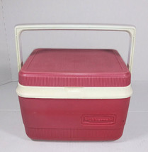 Rubbermaid Lunch Box Personal Cooler Food Picnic Camping 6 Pack 1907/1927 Red - £19.94 GBP