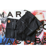 Marc Jacobs Bag Drawstring Jewelry Storage 5 inch x 5 inch Black New - $9.41 CAD