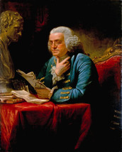 Benjamin Franklin Founding Fathers USA History Painting Giclee Print - £8.33 GBP+