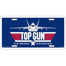 U.S. Navy Top Gun License Plate - $280.63 MXN