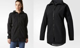new Adidas X Reigning Champ AARC BONDED JACKET women&#39;s S black run gym y... - $59.30