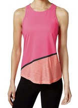 allbrand365 designer Womens Colorblocked Tank Top Size X-Small Color Pink - £27.40 GBP