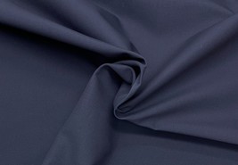 Navy Blue Canvas 100% Cotton Duck 14 Oz Fr Fabric By The 1/2(.5) Yard 67&quot; W - £5.49 GBP