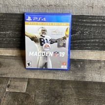 Madden NFL 19 Hall of Fame Edition PlayStation 4 2018 PS4 - $6.73