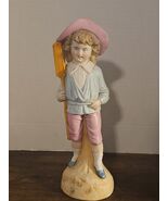 Antique German Porcelain Girl Figurine 11 3/4&quot; Collectible  - $1,835.91 MXN