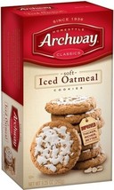Archway Cookies, Soft Iced Oatmeal, 9.25 Ounce (Pack of 9) - $52.96