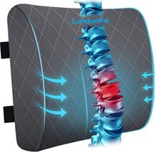 Ergonomic lumbar Support Cushion with Adjustable Straps - Perfect for Al... - $37.57