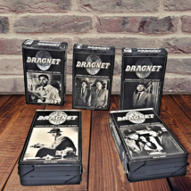 Dragnet tv series VHS box set Lot of 10 VHS - £53.11 GBP