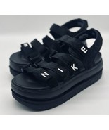 NEW Nike Icon Classic SE Platform Black White Sandals FJ2596-001 Women’s... - $2,069.72 MXN