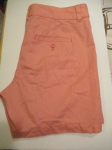 Ann Taylor Loft Chino Shorts Salmon Color Size 4 - £10.21 GBP