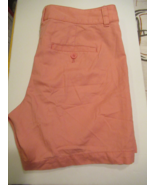 Ann Taylor Loft Chino Shorts Salmon Color Size 4 - £10.40 GBP