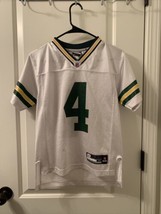 Reebok NFL Boys Football Jersey Brett Farve Green Bay Packers Size Medium - $46.06