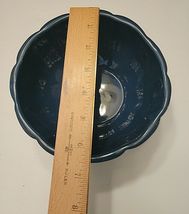 COBALT BLUE 6.5" BOWL SCALLOPED EDGES image 3