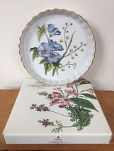 Spode Stafford Flowers Lida Acacia Oven To Tableware Flan Tart Quiche Di... - $79.99