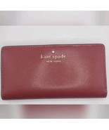 Kate Spade New York Staci Large Slim Bifold Wallet In Red Currant, Red, ... - $1,142.37 MXN