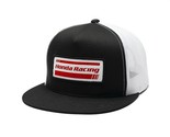 New Factory Effex Black White Honda Racing Snapback Hat Cap Snap Back Ad... - $29.95