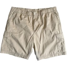 Tommy Bahama Men's Cargo Shorts Elastic Waist Marlin Logo Cotton Size 2XLB - $39.59