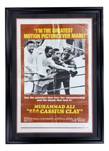 Muhammad Ali Enmarcado 26x42 Original Aka Cassius Clay Movie Póster - £230.13 GBP
