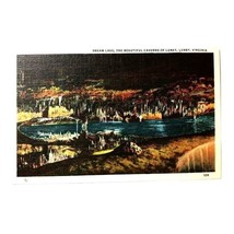 Dream Lake Caverns of Luray Virginia Postcard Vintage Textured - £3.16 GBP