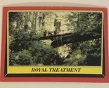 Return of the Jedi trading card #81 Star Wars Vintage Royal Treatment C-3PO - $1.97