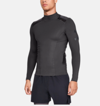 Under Armour Perpetual Powerprint Mock Men’s Long Sleeve Shirt 1321006 M... - $37.99