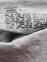 Auden Large Heather Gray Cotton Seamless Padded Bralette Racerback image 5