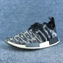 adidas NMD_R1 Primeknit Men Sneaker Shoes Black Fabric Lace Up Size 10.5... - $24.75
