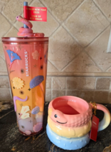 Starbucks 2025  Lunar New Year Snake Tumbler Topper Straw &amp; Coffee Mug S... - $69.99
