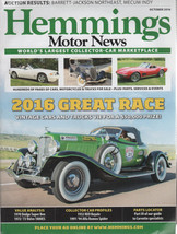 Hemmings Motor News Magazine OCTOBER 2016 Largest Marketplace /Full Contents - $2.50