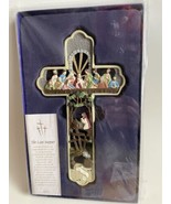 Jesus and Disciples The Last Supper Wall Hanging Cross - $15.55 CAD