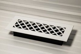 SteelCrest BTU12X4SWHN 12 X 4 Floor Vent Cover, with Air-Volume Damper, ... - £33.30 GBP
