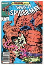 Web of Spider-Man #49 VINTAGE 1989 Marvel Comics - £7.93 GBP