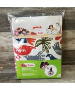 Extra Large Stuffed Animal Toy Storage Bean Bag Kids Child Bird Print Cover - £11.73 GBP