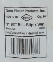 Dura Plastics Products 406010 1 Inch 90 Degree Elbow Slip By Slip Quantity 10 image 4