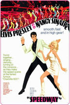 1968 Speedway Movie Poster Print Elvis Presley Nancy Sinatra  - £5.56 GBP