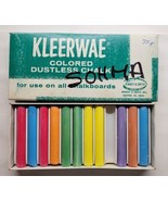 Vintage Binney &amp; Smith Kleerwae Colored Dustless Chalk Missing One Stick - £12.50 GBP