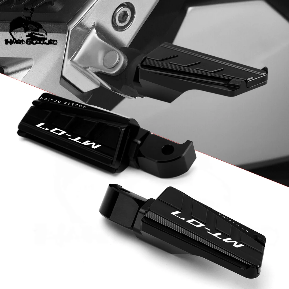 Motorcycle Foot Pegs Rests Footpegs For Yamaha MT-07 MT07 MT 07 2014 2015 2016 - £35.99 GBP+