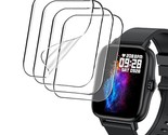 Soft Screen Protector Compatible With 1.69 Or 1.7 Smartwatch Iaret I18, ... - $18.99