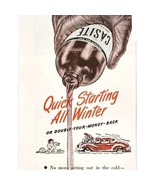 1948 Casite Oil Sludge Solvent Advertisement Automobilia Lubrication E2J3 - €17,11 EUR