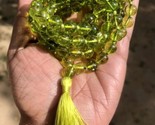 8 mm Rnd 108+1 Beads Original Peridot Jaap Rosary, Japa Mala Energized, ... - $35.48